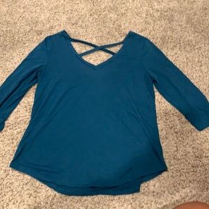 Cute teal blouse